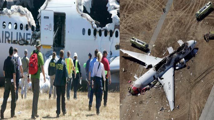 韩亚航空客机旧金山失事 那些惨烈的空难事故