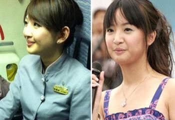 台湾美女空姐酷似林依晨 网友大赞和善客气