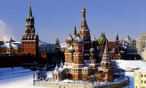 俄罗斯奇迹建筑克里姆林宫