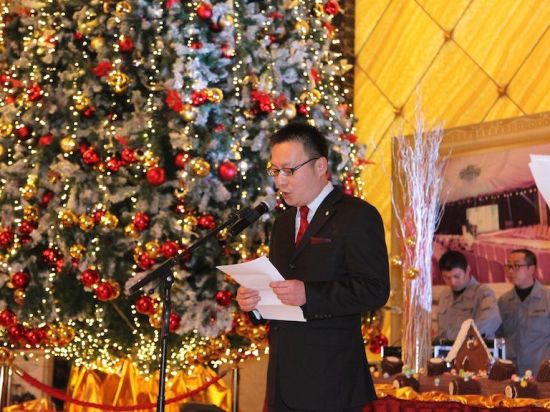 唐山万达洲际酒店举行2014圣诞点灯仪式