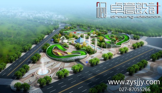 武汉园林景观设计 3dmax培训班 卓意设计